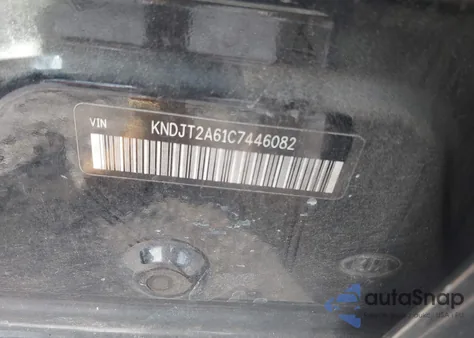 2012 Kia Soul + из США, поврежденный, VIN KNDJT2A61C7446082